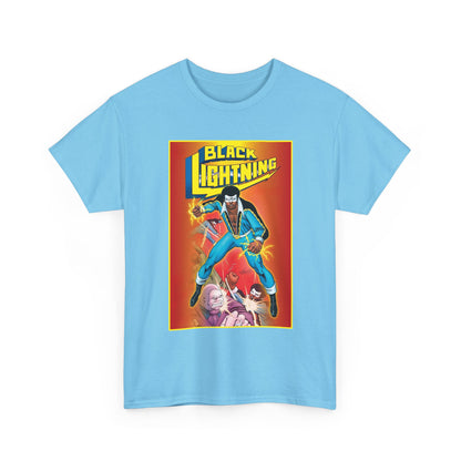 Black Lightning T-Shirt - Trevor Von Eeden Art - Jefferson Pierce - Suicide Slum, Metropolis - DC Comics