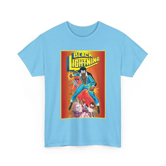 Black Lightning T-Shirt - Trevor Von Eeden Art - Jefferson Pierce - Suicide Slum, Metropolis - DC Comics