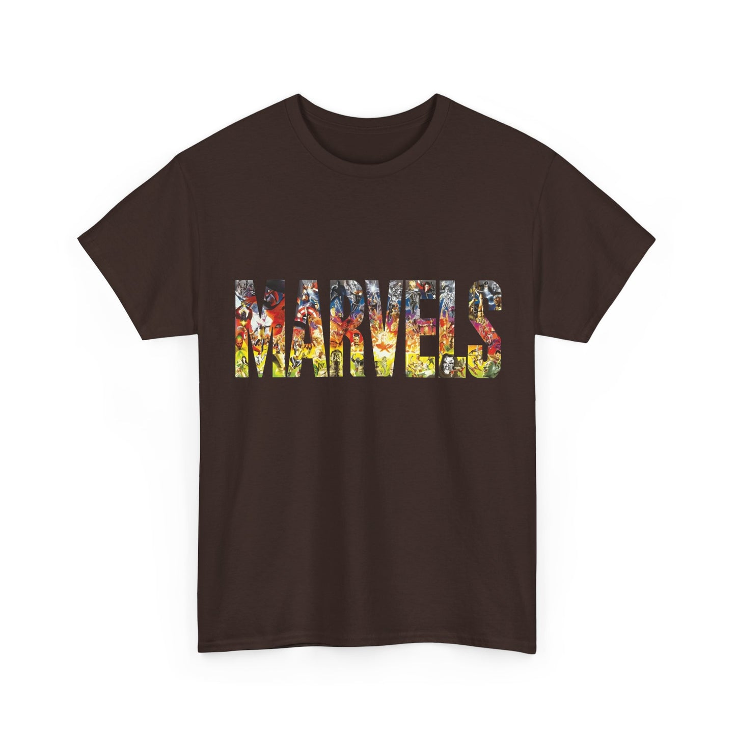 Marvels T-Shirt - Alex Ross Art from the popular Kurt Busiek Story - Spider-Man, Fantastic Four, X-Men, Hulk, Captain America, Thor, Iron Man - Marvel Comics