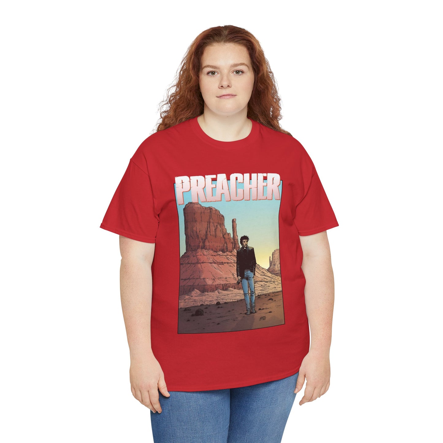 Preacher T-Shirt - Glenn Fabry Art - DC/Vertigo Comics