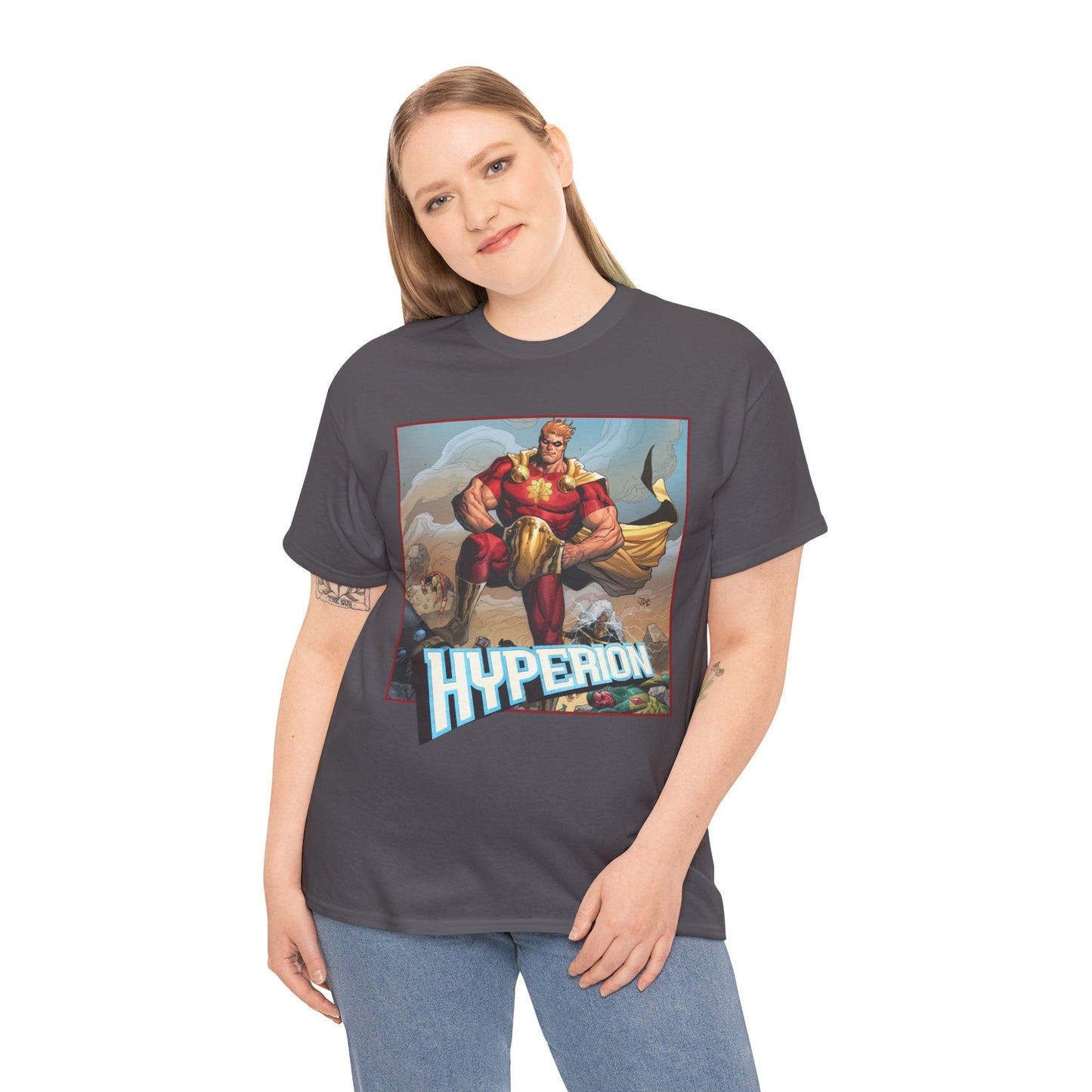Hyperion T-Shirt - Joshua Cassara Art - Squadron Supreme - Marvel Comics