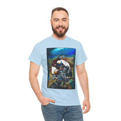 Lobo/Wolverine T-Shirt - Simon Bisley Art - DC/Marvel Comics