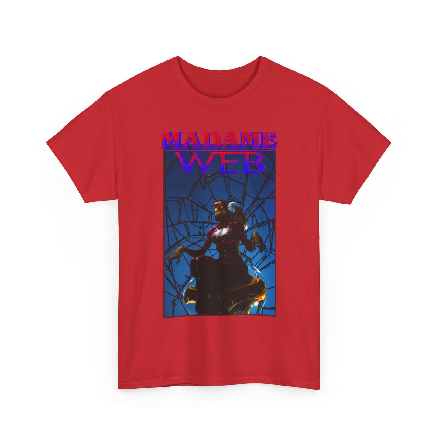Madame Web T-Shirt - Clayton Crain Art - Spider-Man Character - Marvel Comics
