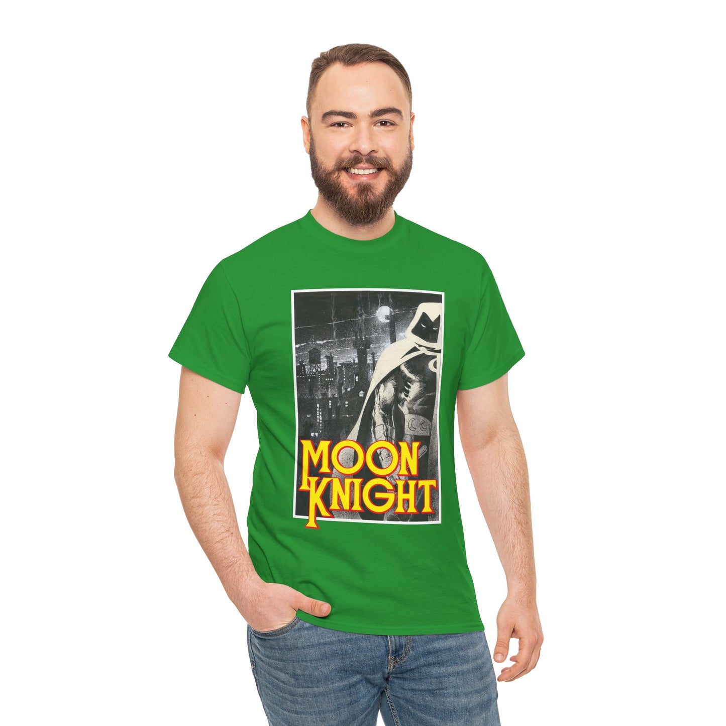 Moon Knight T-Shirt - Bill Sienkiewicz Art - Marvel Comics 1980s