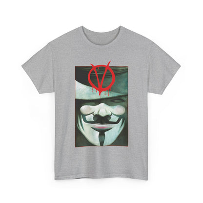 V For Vendetta T-Shirt - David Lloyd Art - Guy Fawkes Mask - DC Comics