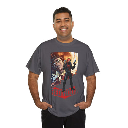 Red Hood T-Shirt - Jim Lee Art - Jason Todd, Batman Sidekick - Gotham Hero - DC Comics