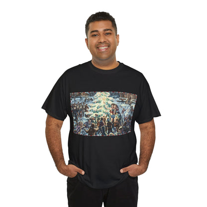 Wonder Woman Christmas T-Shirt - Steve Rude Art - DC Comics