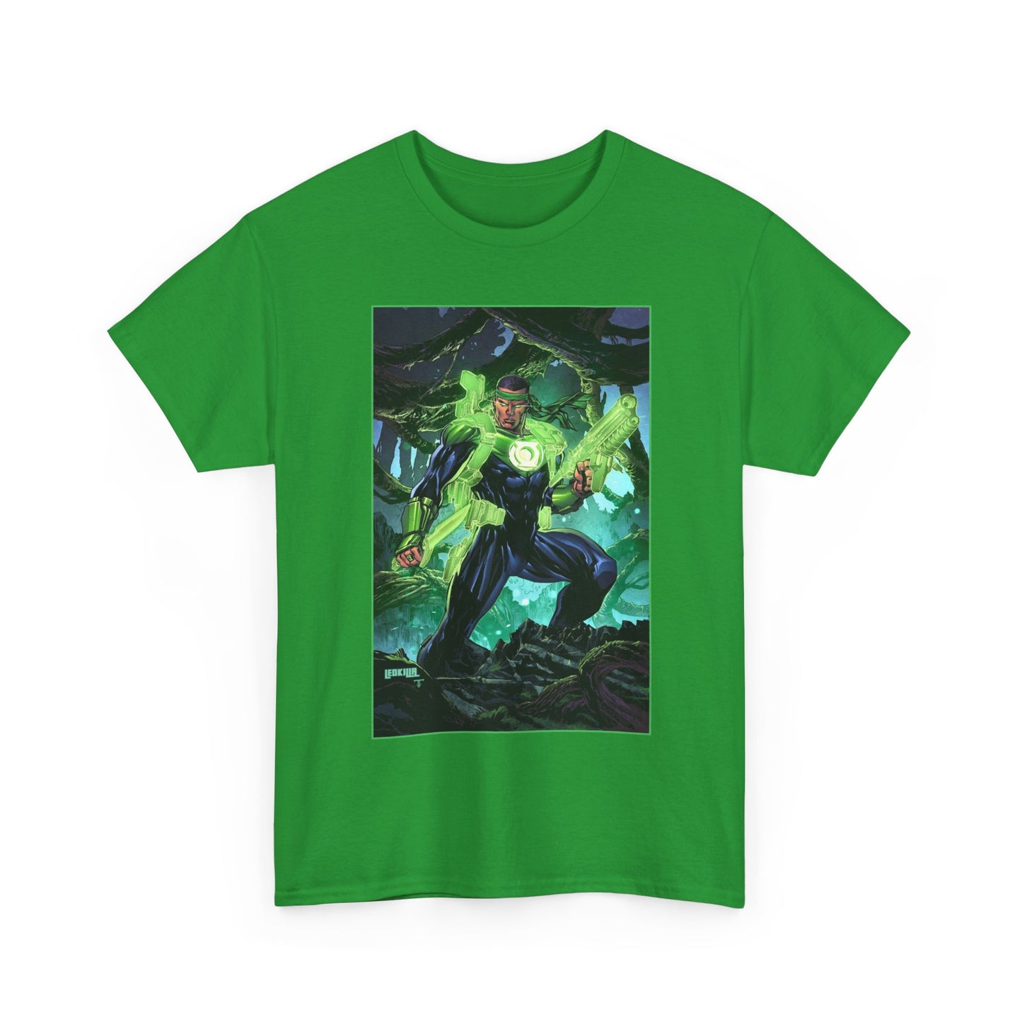 Jon Stewart T-Shirt - Ken Lashley Art - Green Lantern War Journal Cover Art - DC Comics