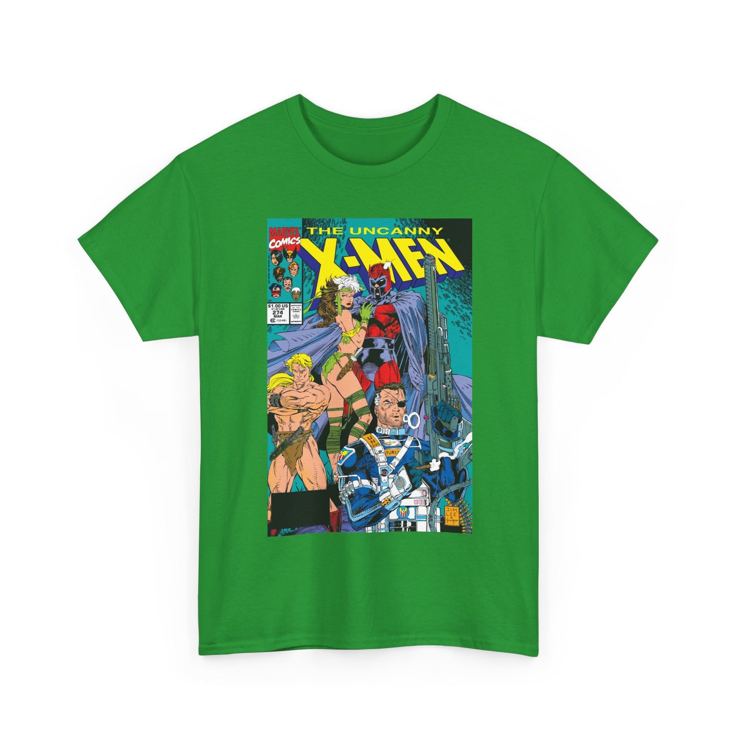 Uncanny X-Men #274 T-Shirt - Jim Lee Art - Marvel Comics