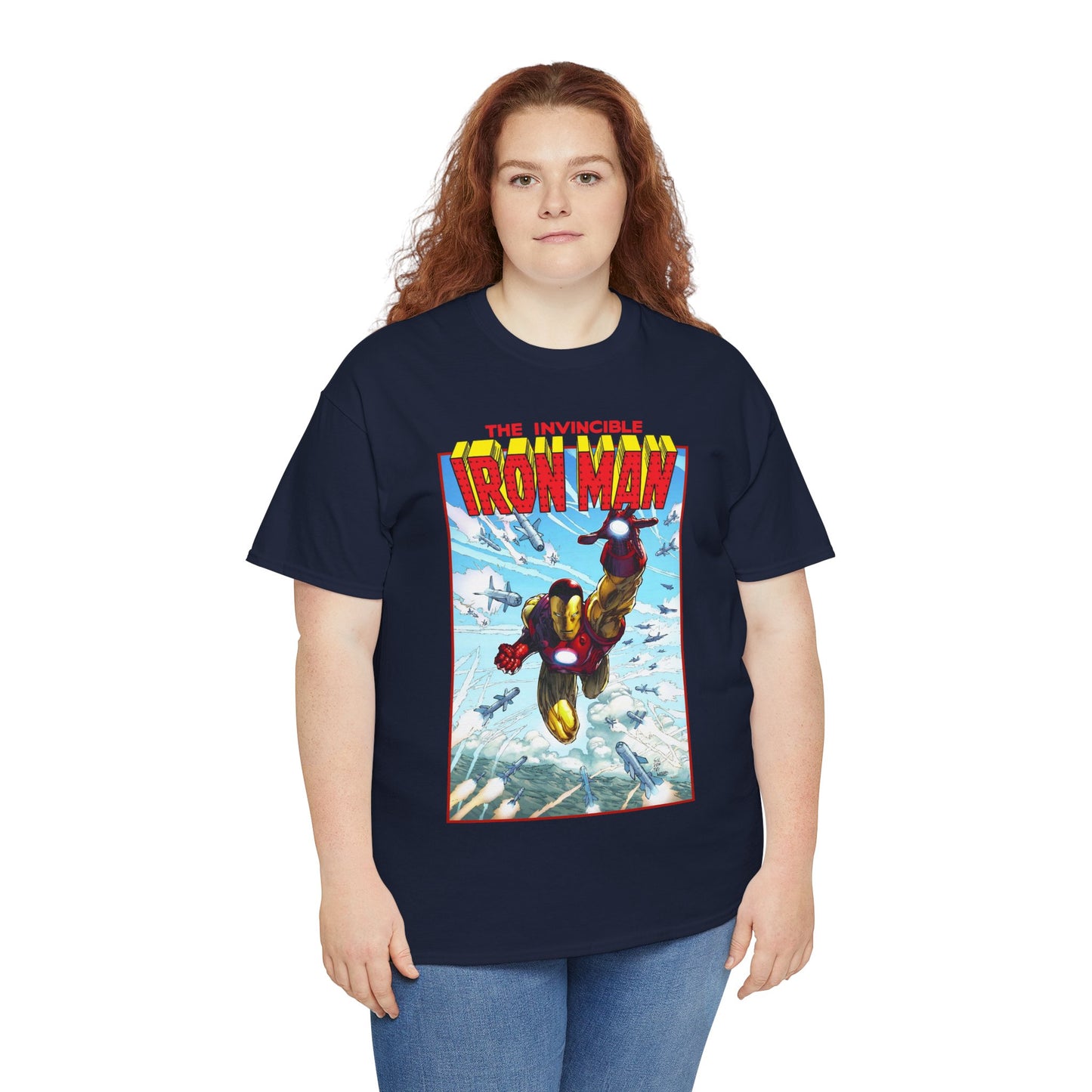 Iron Man T-Shirt - Marc Silvestri Art - Tony Stark Armor - Avengers Member & Leader - Marvel Comics