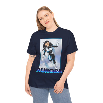 Aurora T-Shirt - John Byrne Art - Alpha Flight Member - Marvel Comics
