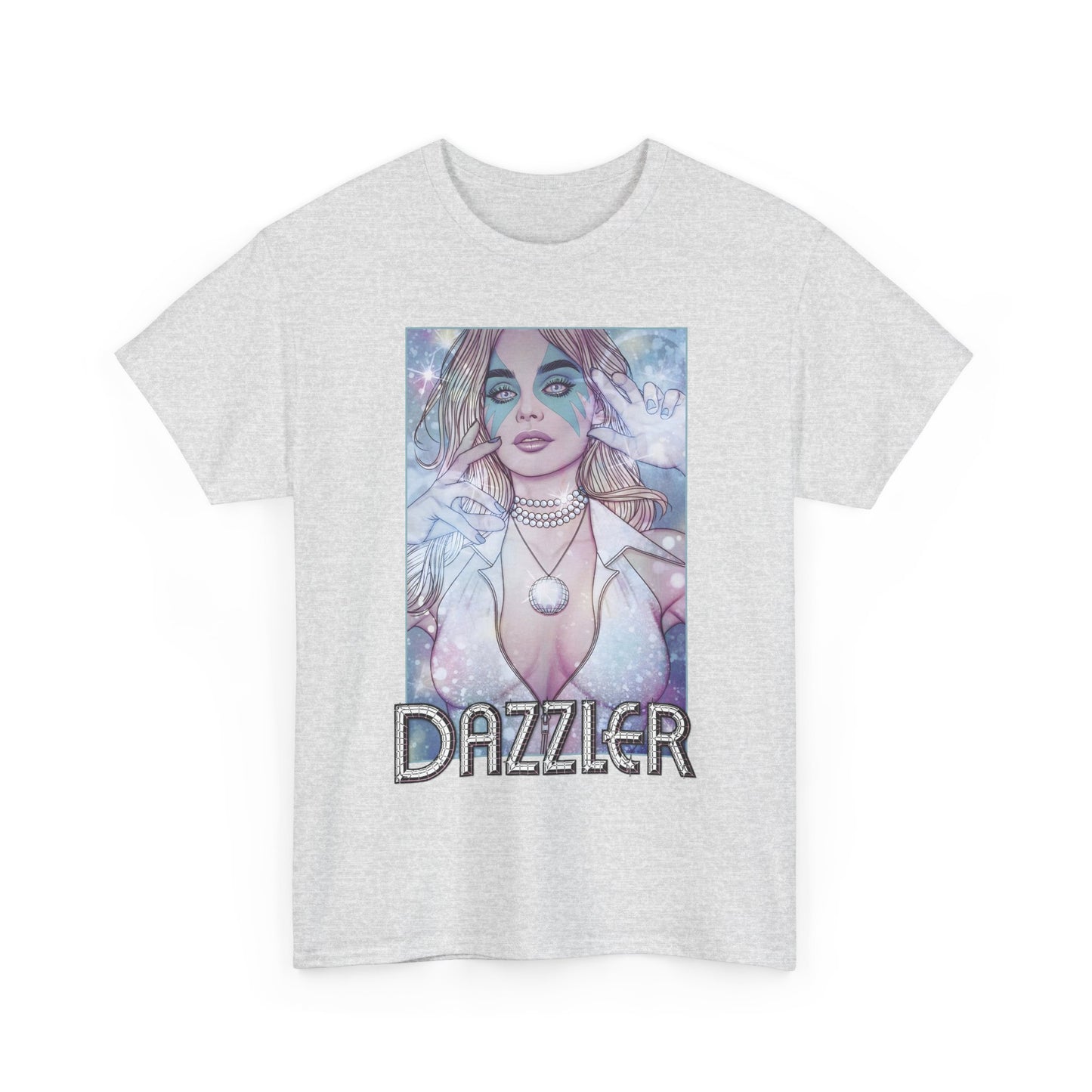 Dazzler T-Shirt - Jenny Frison Art - X-Men Member, Pop Star Mutant - Alison Blaire - Marvel Comics