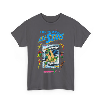 Young All-Stars T-Shirt - Brian Murray Art - Tsunami, Johnny Thunder, Sandman, Green Lantern - DC Comics