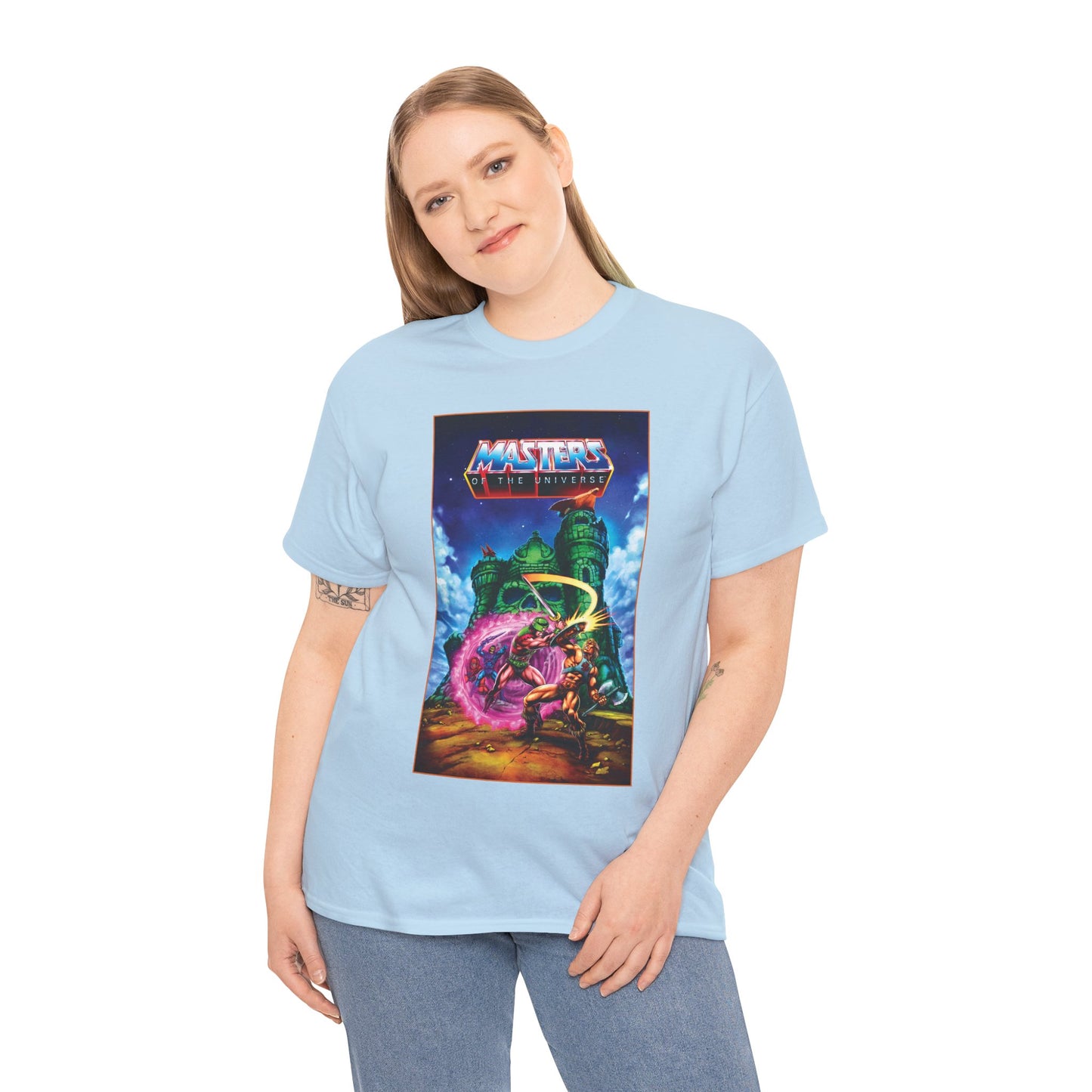 Masters of the Universe T-Shirt- He-Man Vs Tri-Klops, Skeletor and Beast Man - New 2026 Movie with Nicholas Galitzine