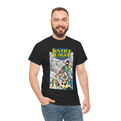 Justice League International T-Shirt - Kevin Maguire Art - DC Comics