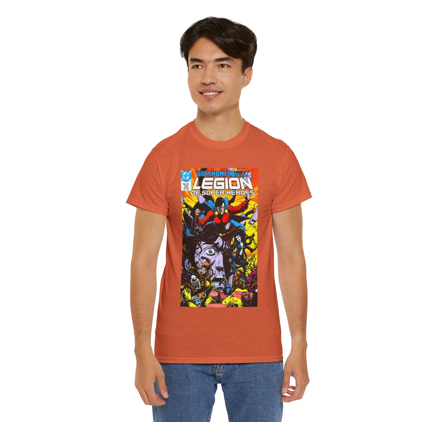 Legion of Super-Heroes #23 T-Shirt - Steve Lightle Art - DC Comics