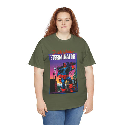 Deathstroke The Terminator T-Shirt - Mike Zeck Art - New Teen Titans Foe & Mercenary - Slade Wilson, Father of Jericho and Ravager - DC Comics - #1 Cover