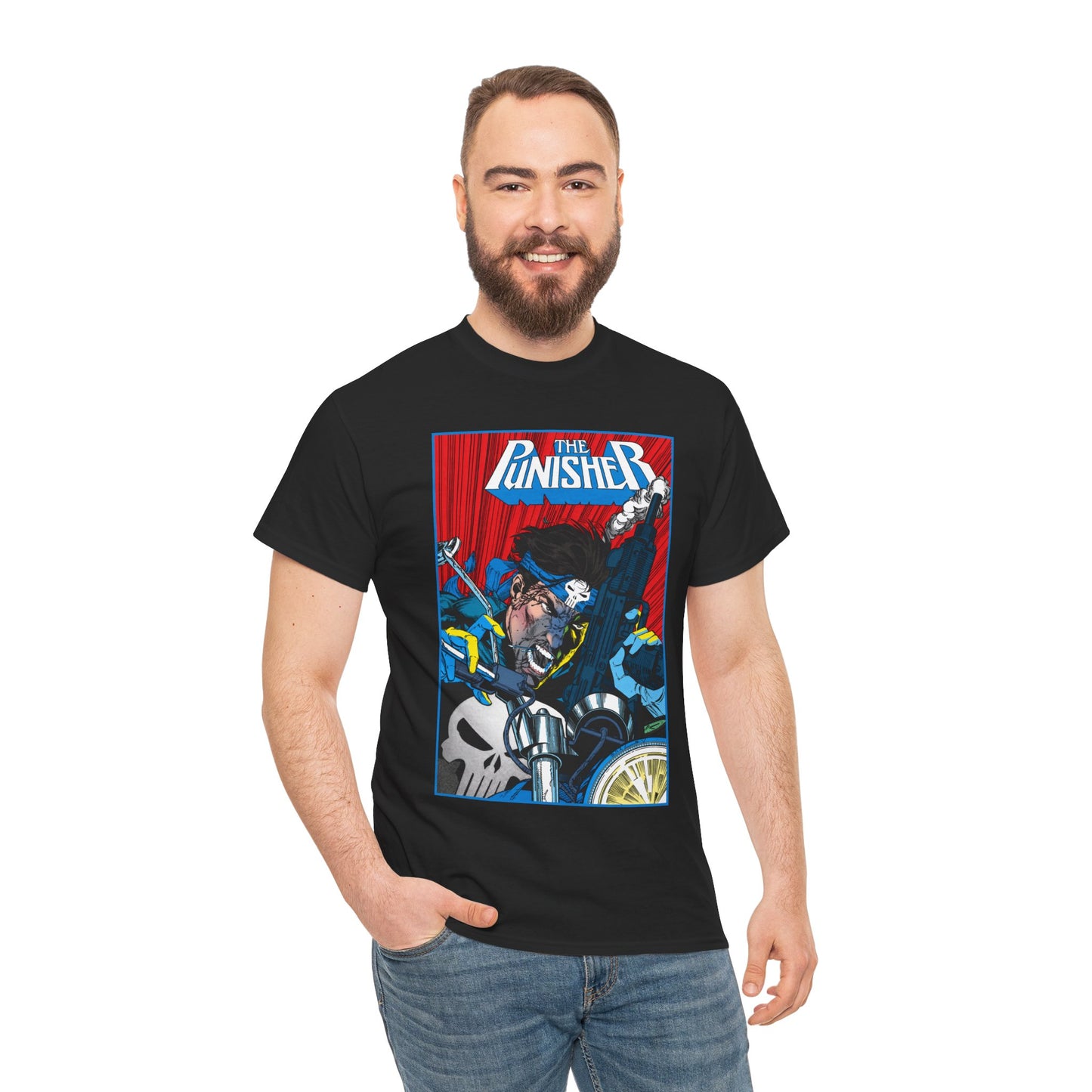 Punisher T-Shirt - Whilce Portacio Art - Marvel Comics
