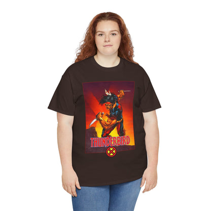 Thunderbird T-Shirt - John Proudstar, Original X-Men Member - Apache Native American - Marvel Comics
