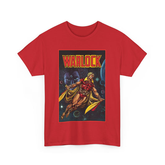 Warlock T-Shirt - Jim Starlin Art - Marvel Comics - Cosmic Superhero - The Enclave - Him