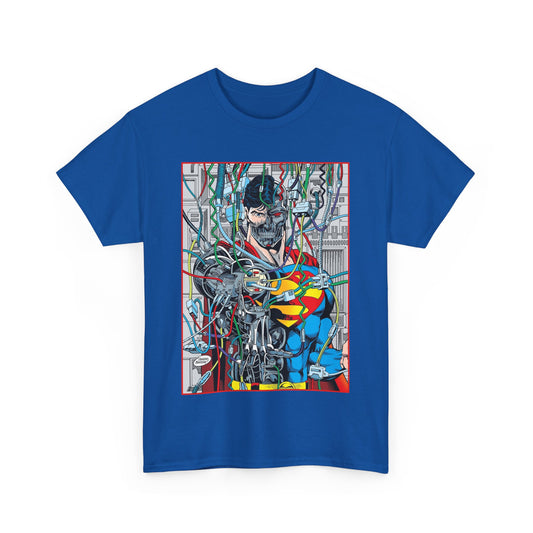 Cyborg Superman T-Shirt - DC Comics - Dan Jurgens Art - Reign of the Supermen - Popular 90s Story