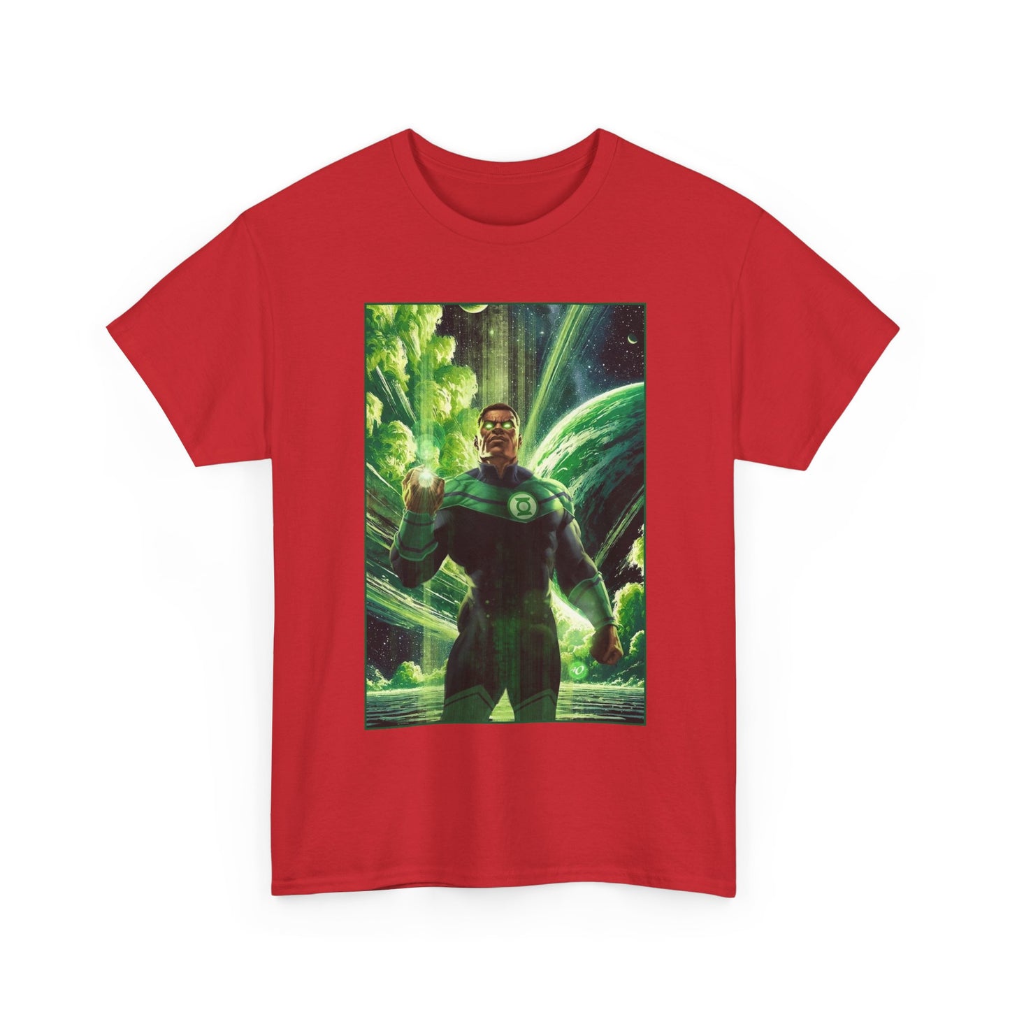 Green Lantern T-Shirt - Ariel Olivetti Art - John Stewart - DC Comics