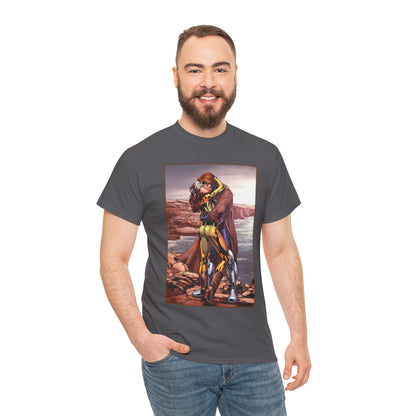 Gambit & Rogue T-Shirt - Scot Eaton Art - "Romy" - Popular X-Men Members - Marvel Comics