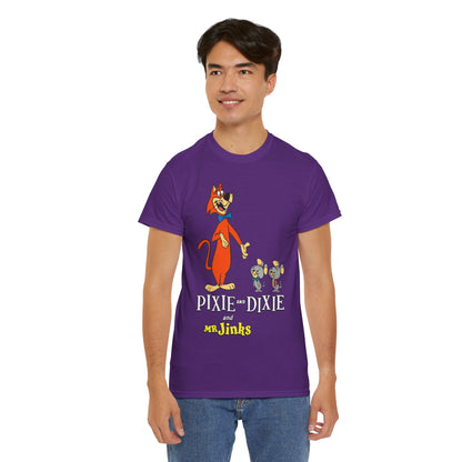 Pixie & Dixie & Mr Jinks T-Shirt - Classic Hanna-Barbera Saturday Morning Cartoon - I Hate Meeces to Pieces!