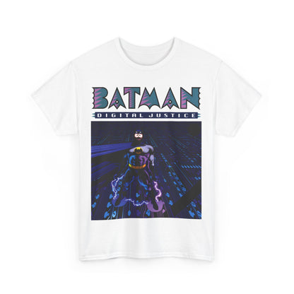 Batman Digital Justice T-Shirt - Pepe Moreno Computer Generated Art - Graphic Novel - Gotham City, Bruce Wayne - DC Comics
