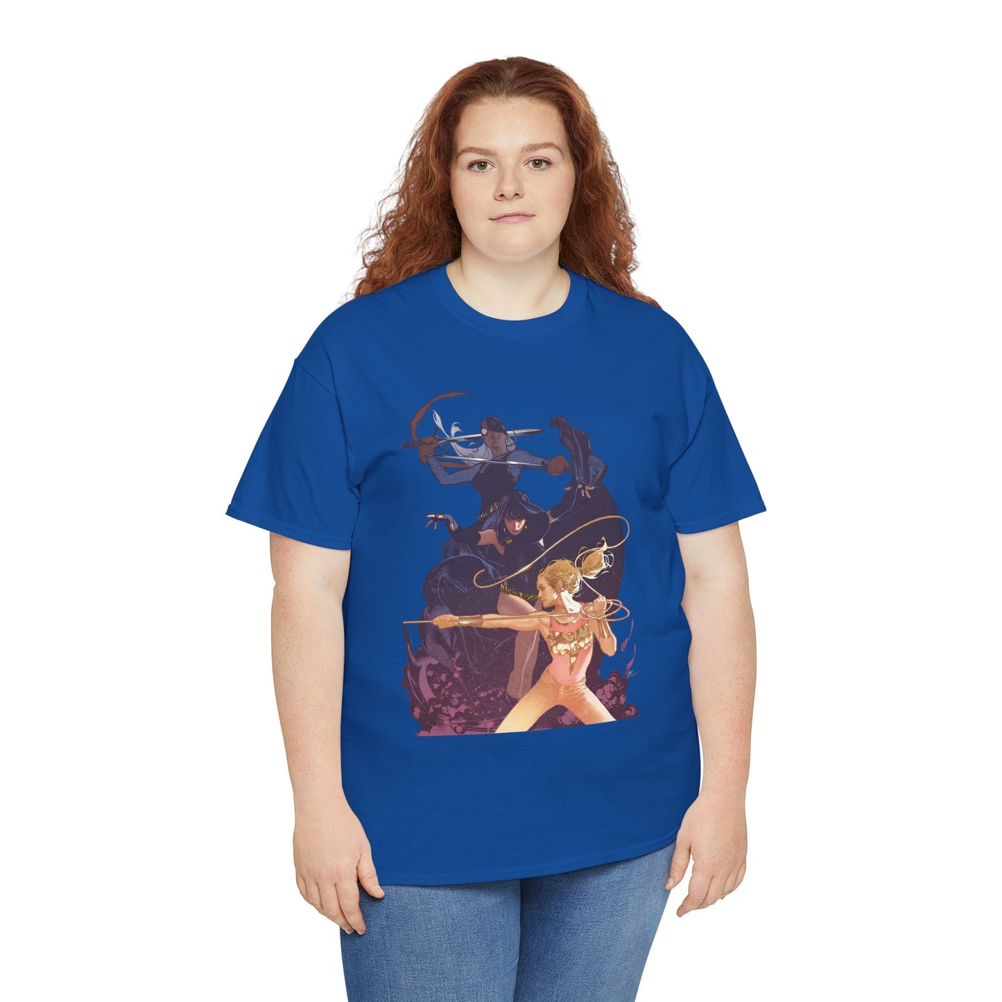 Raven, Wonder Girl, Ravager T-Shirt - Adam Hughes Art - Teen Titans #88 Variant Cover - DC Comics