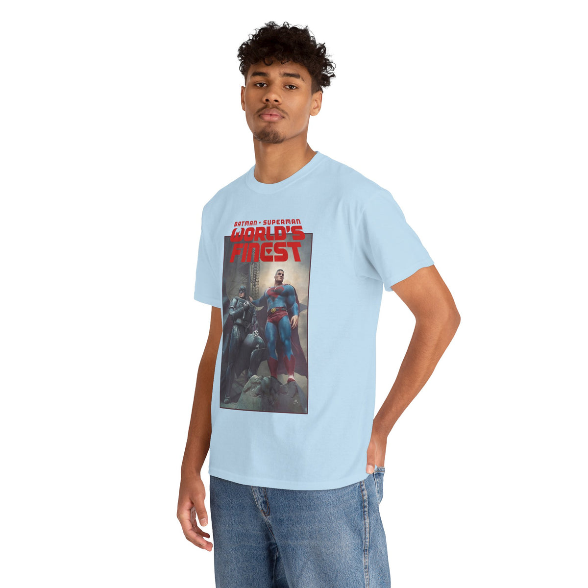 Batman Superman World's Finest T-Shirt - Björn Barends Art - #20 Variant Cover Art - DC Comics
