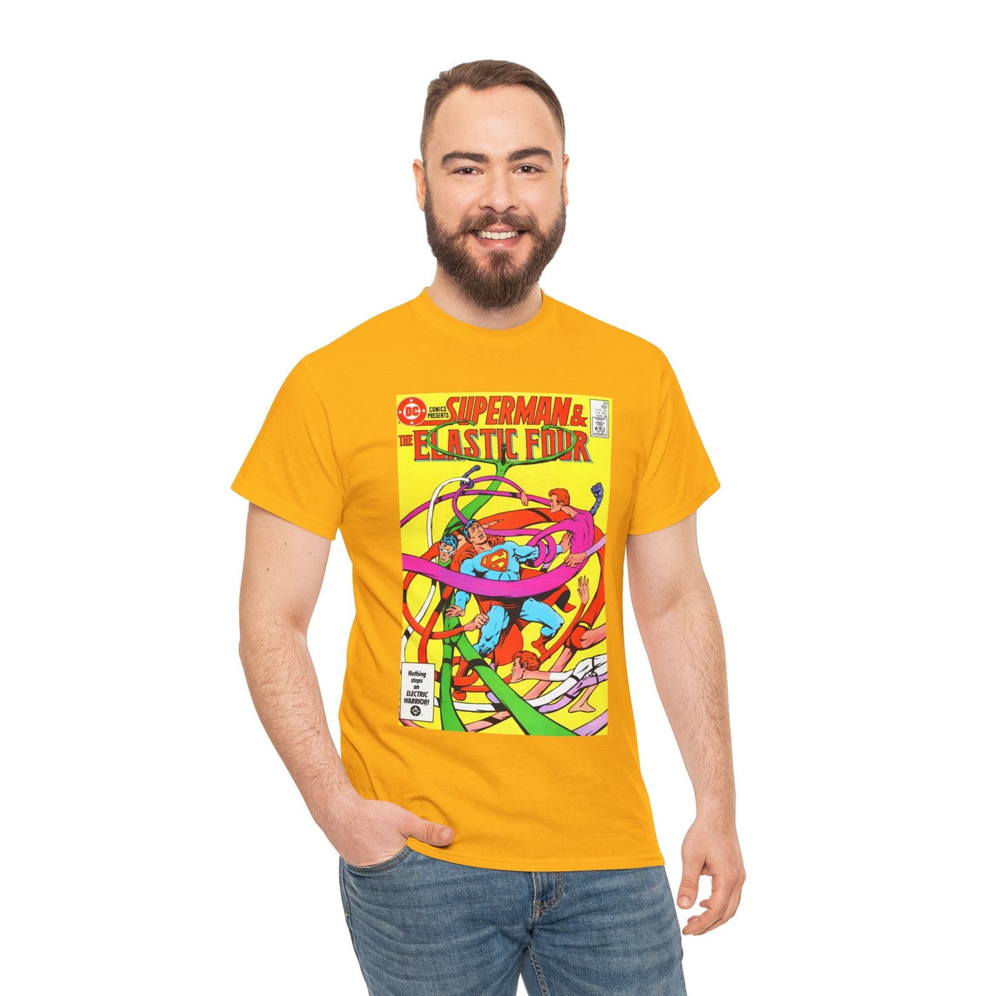DC Comics Presents #93 T-Shirt - Superman, Plastic Man, Elongated Man, Jimmy Olsen - DC Comics