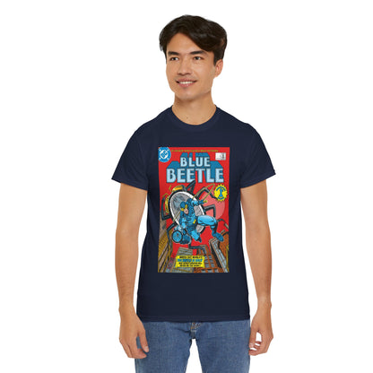 Blue Beetle #1 T-Shirt - Paris Cullins Art - Ted Kord - DC Comics