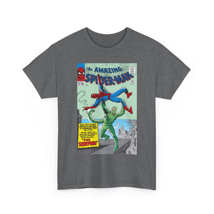 Amazing Spider-Man T-Shirt - Steve Ditko Art - Vs The Scorpion - Marvel Comics