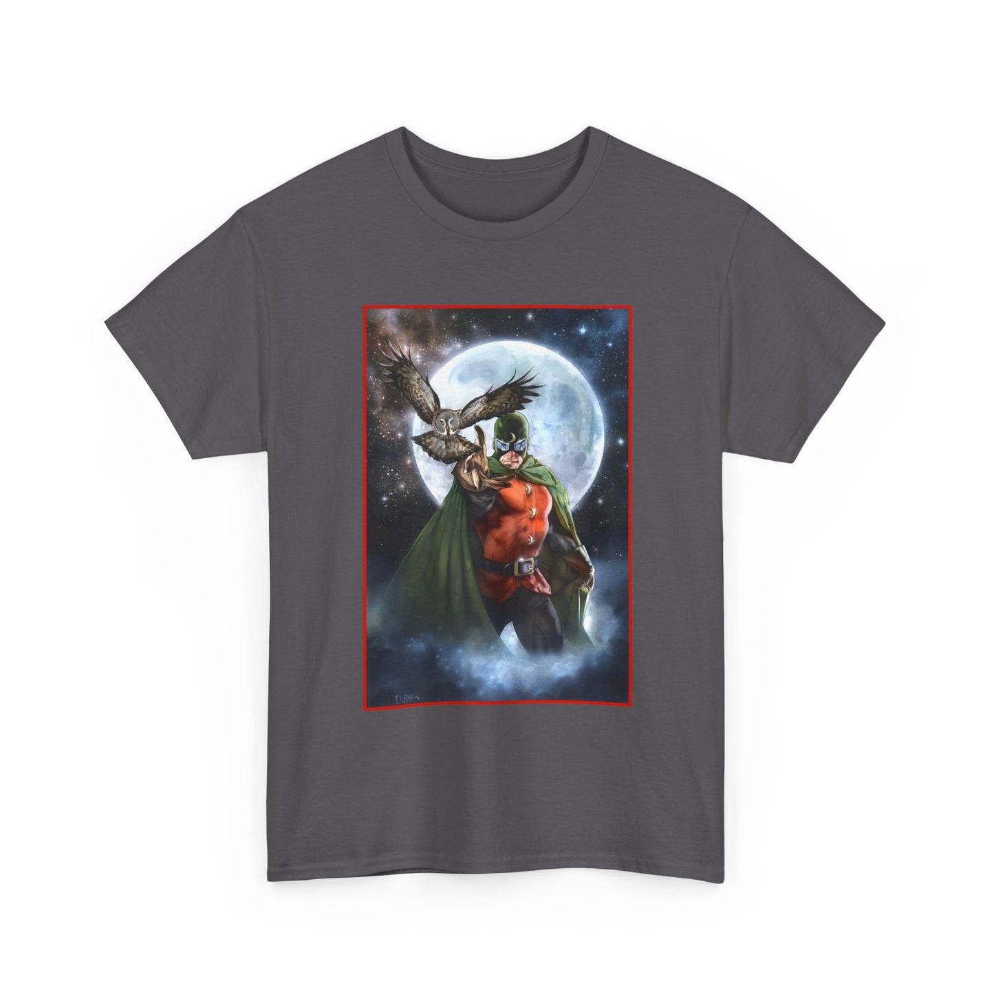 Doctor Mid-Nite T-Shirt - DC Comics - Golden Age Justice Society/JSA Member - Fleming Art
