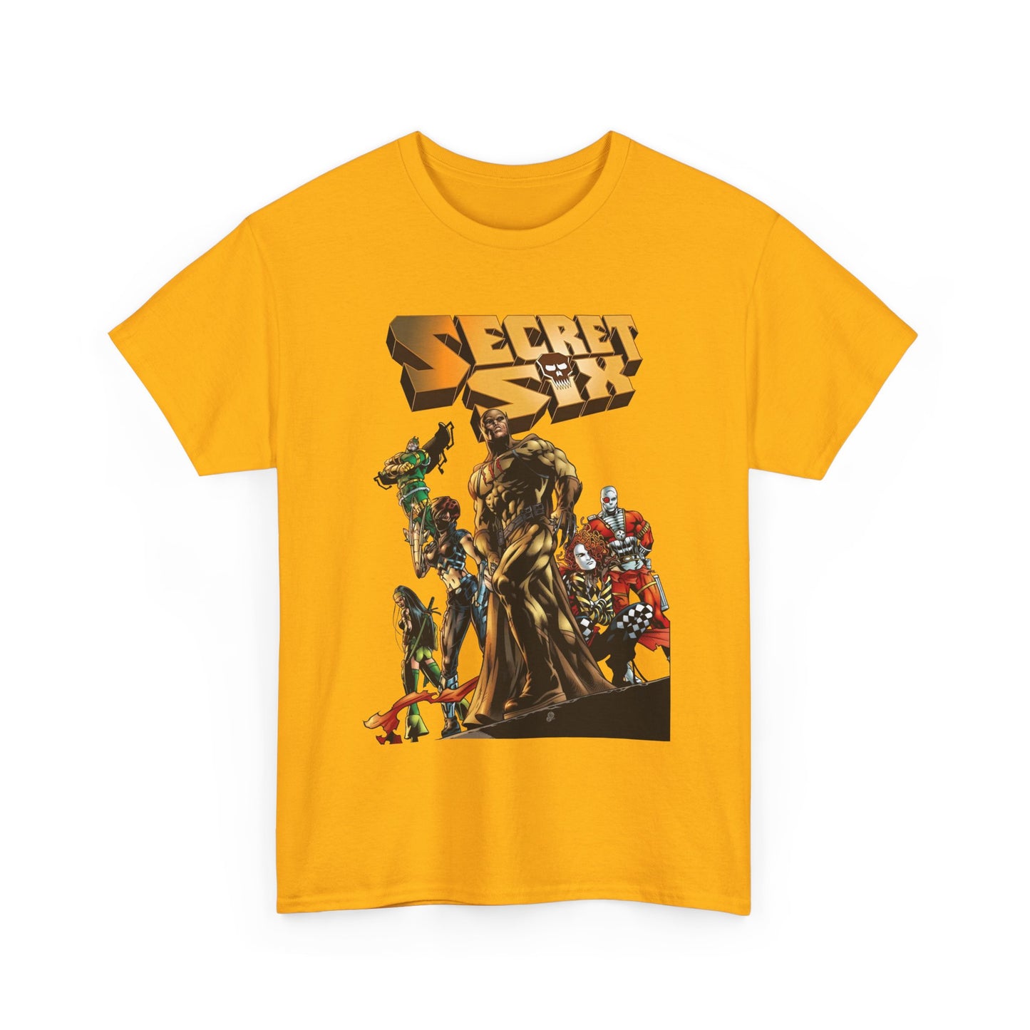 Secret Six T-Shirt - Gail Simoine Series - Catman, Ragdoll, Deadshot - DC Comics