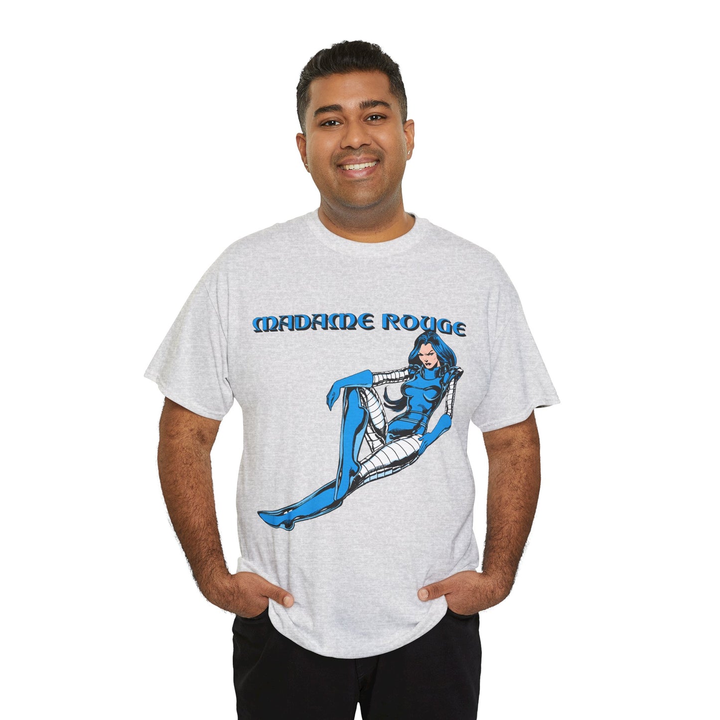 Madame Rouge T-Shirt - John Byrne Art - Doom Patrol, New Teen Titans Villain - Brotherhood of Evil - DC Comics Who's Who Entry