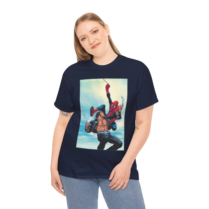 Wolverine Vs Spider-Man T-Shirt - Frank Quitely Art - Marvel Comics