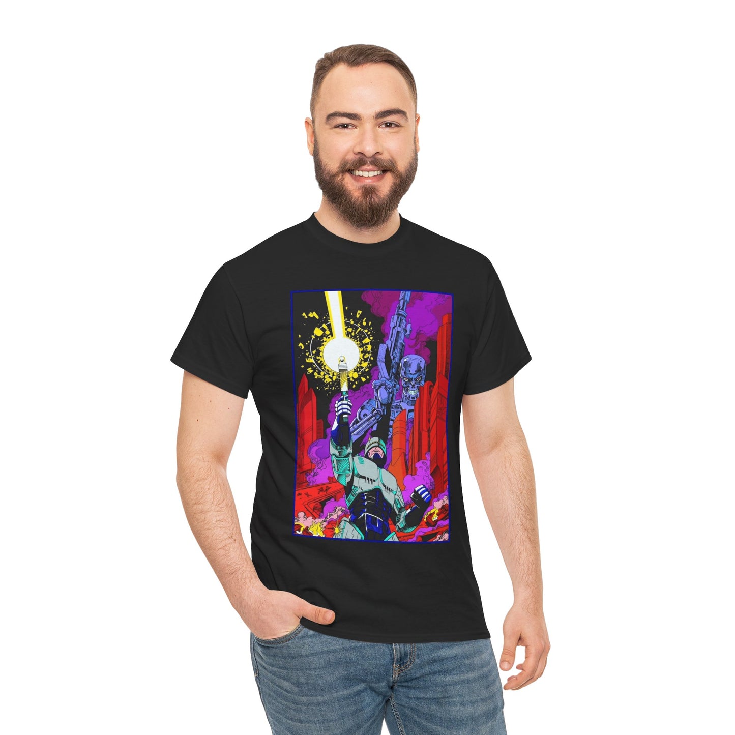 Robocop Vs Terminator T-Shirt - Walt Simonson Art - Dark Horse Comics