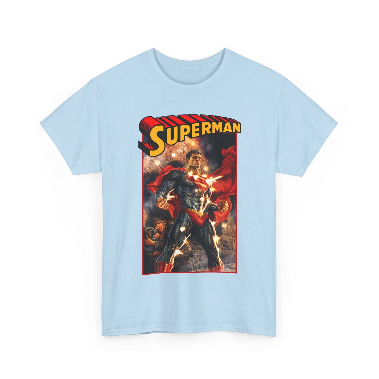 Superman T-Shirt - Lee Bermejo Art - Action Comics Variant Cover - Man of Steel, Metropolis - DC Comics