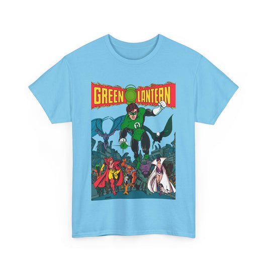 Green Lantern T-Shirt - George Perez Art - Omega Men, Primus, Kalista, Tigorr, Broot, Harpis, Demonia - Vega System, The Citadel - Hal Jordan - DC Comics