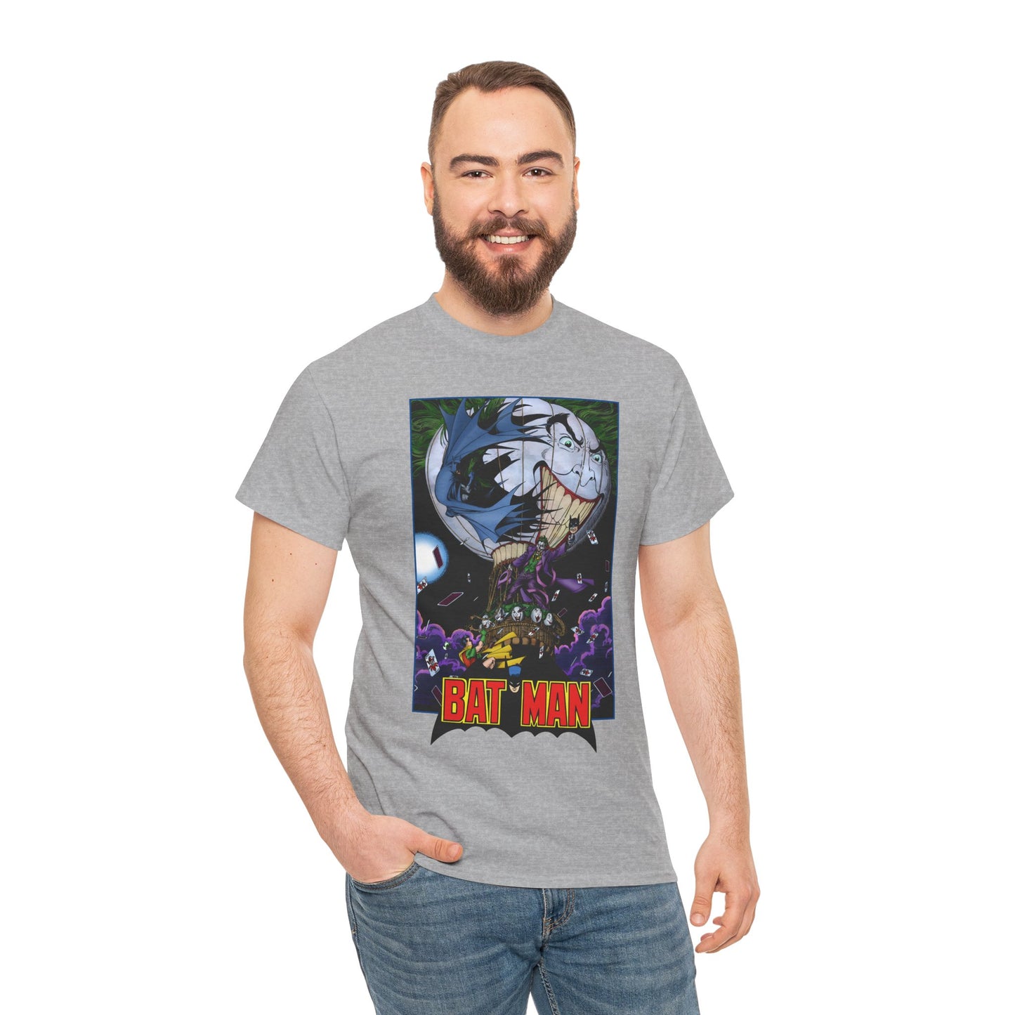 Batman T-Shirt - George Perez Art - From The Portfolio - Joker & Robin - DC Comics