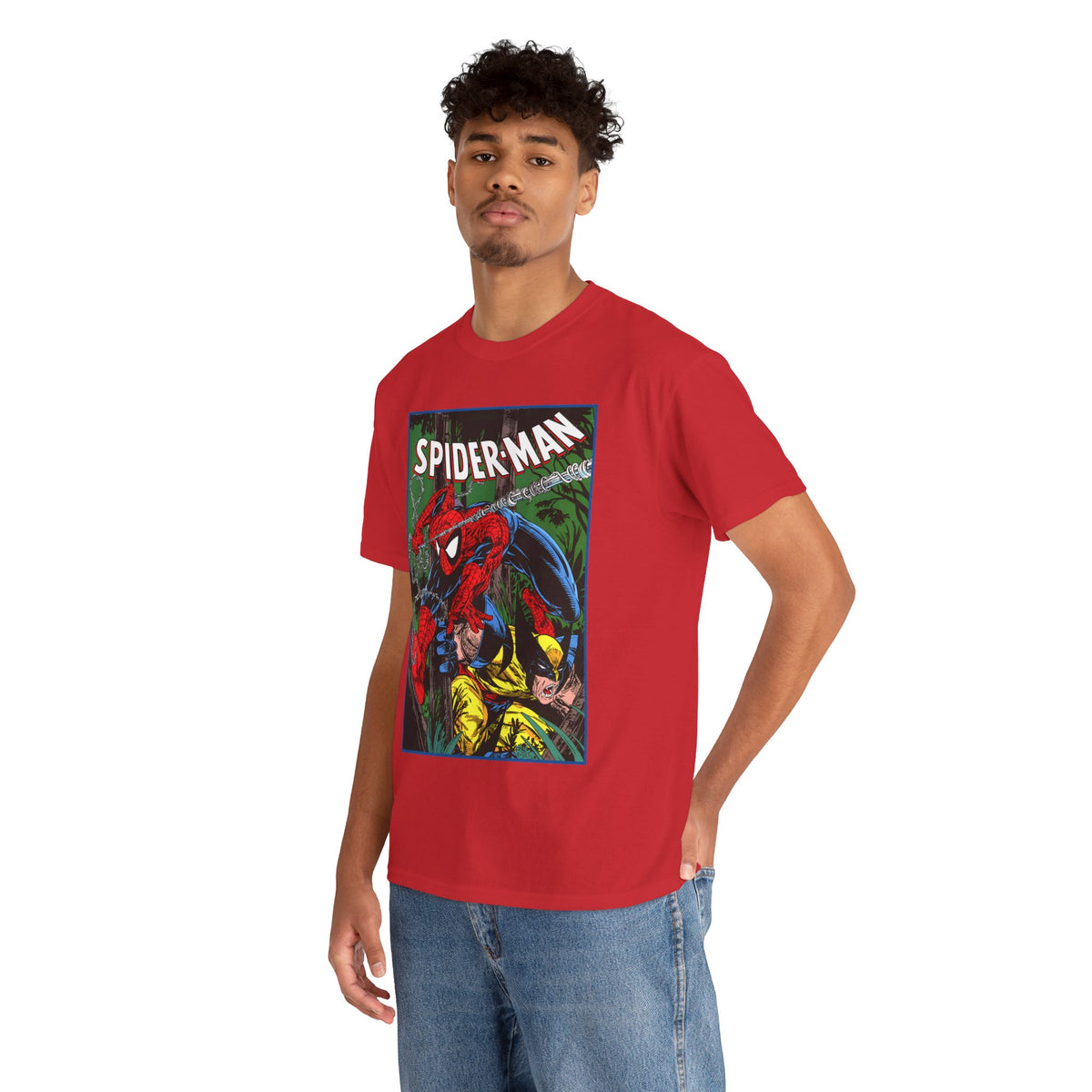 Spider-Man & Wolverine T-Shirt - Todd McFarlane Art - Marvel Comics