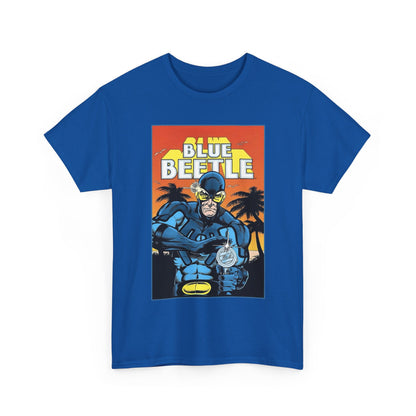 Blue Beetle T-Shirt - Ted Kord - 1980s DC Series - DC Comics