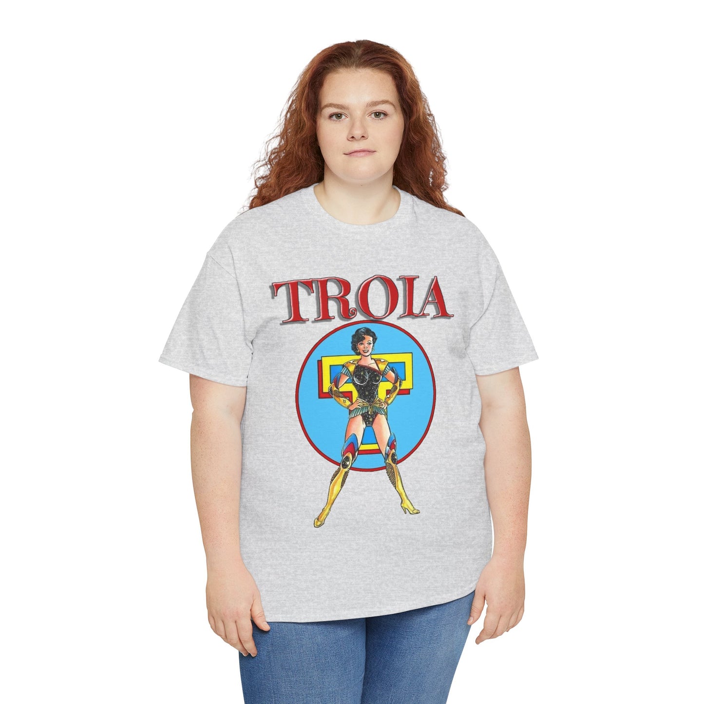 Troia T-Shirt - George Perez Art - New Teen Titans - Donna Troy - Wonder Girl - Greek God Connection - DC Comics