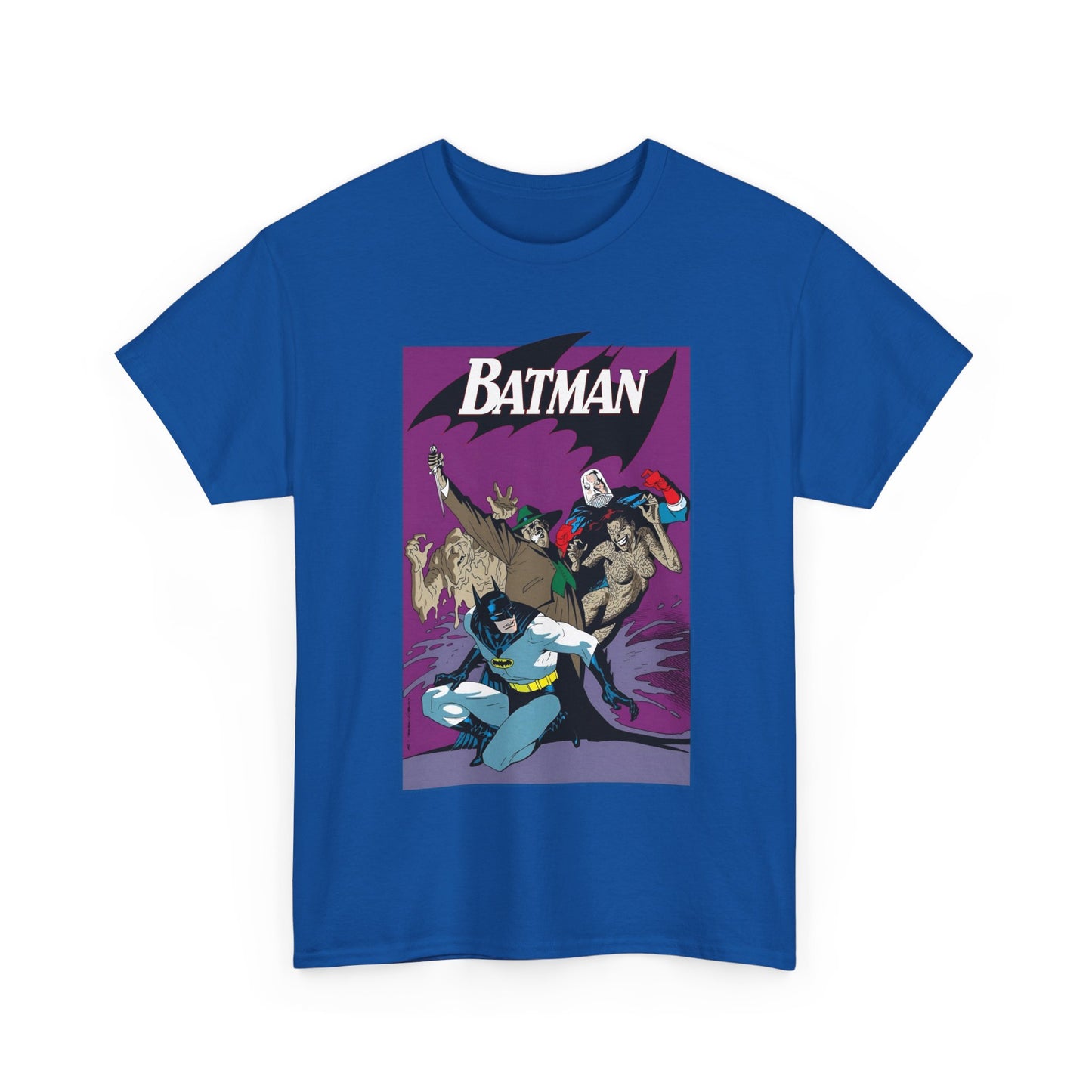 Batman & Clayface T-Shirt - Kevin Nowlan Art - Gotham, Bruce Wayne - DC Comics