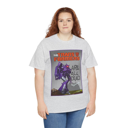 Transformers T-Shirt - "Are All Dead" - Marvel Comics