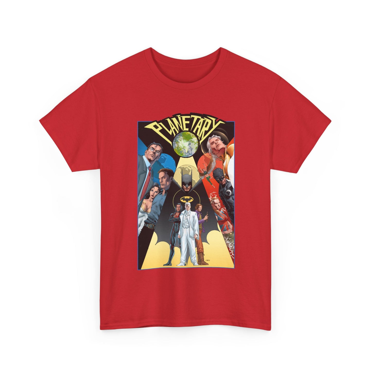 Planetary T-Shirt - The Drummer, Jakita Wagner & Elijah Snow - DC Comics/Wildstorm - Crossing Worlds - John Cassaday Art
