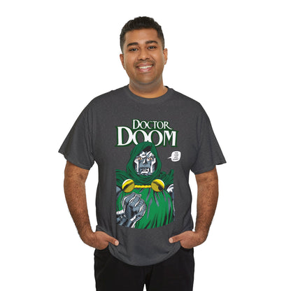 Doctor Doom T-Shirt - John Byrne Art - Fantastic Four Foe - 2026 Avengers Doomsday Movie - Marvel Comics