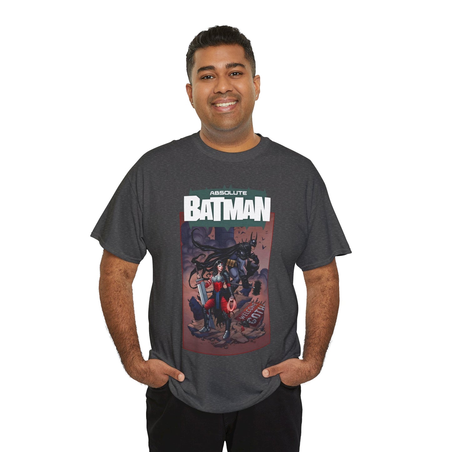 Absolute Batman & Absolute Wonder Woman T-Shirt - Frank Cho Art - DC Comics